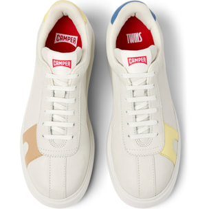 Zapatillas - CAMPER Runner K21 Twins - Blanco - Cuero liso