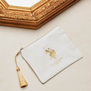 Collana U.S. Polo Assn. In metallo placcato oro con pietre naturali