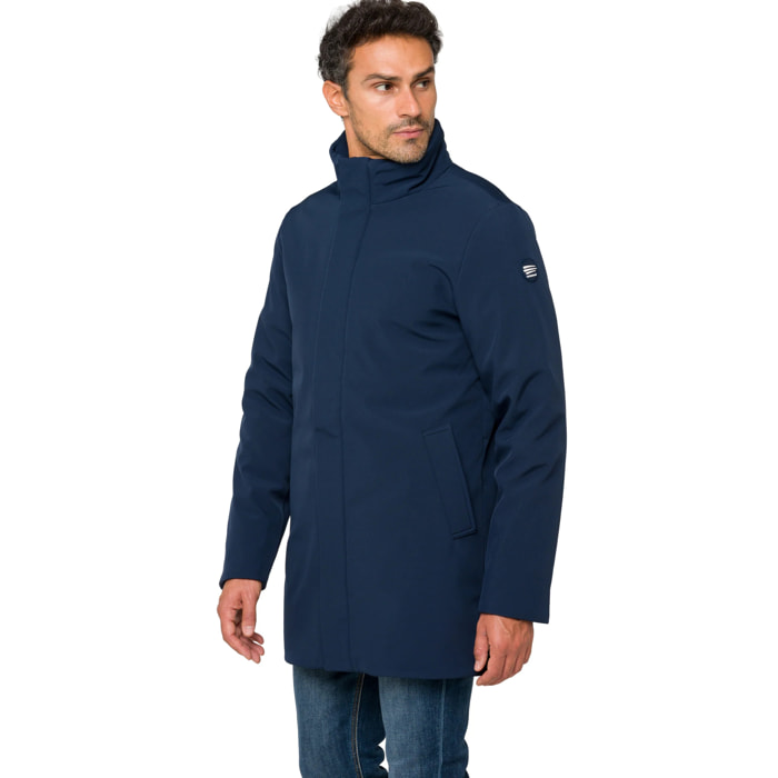 Chaqueta KANAWA acolchada impermeable Azul