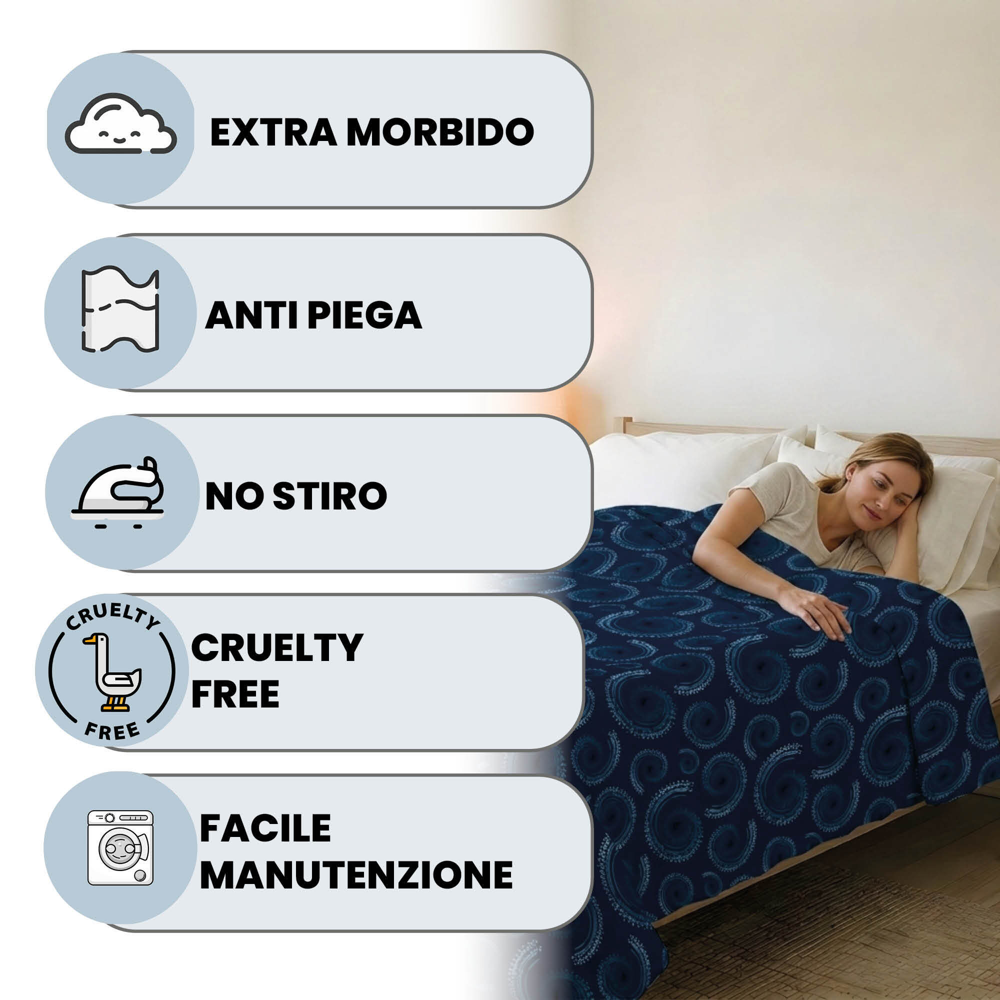TRAPUNTINO ESTIVO BASIC, 100gr - Made in Italy - SINGOLO
