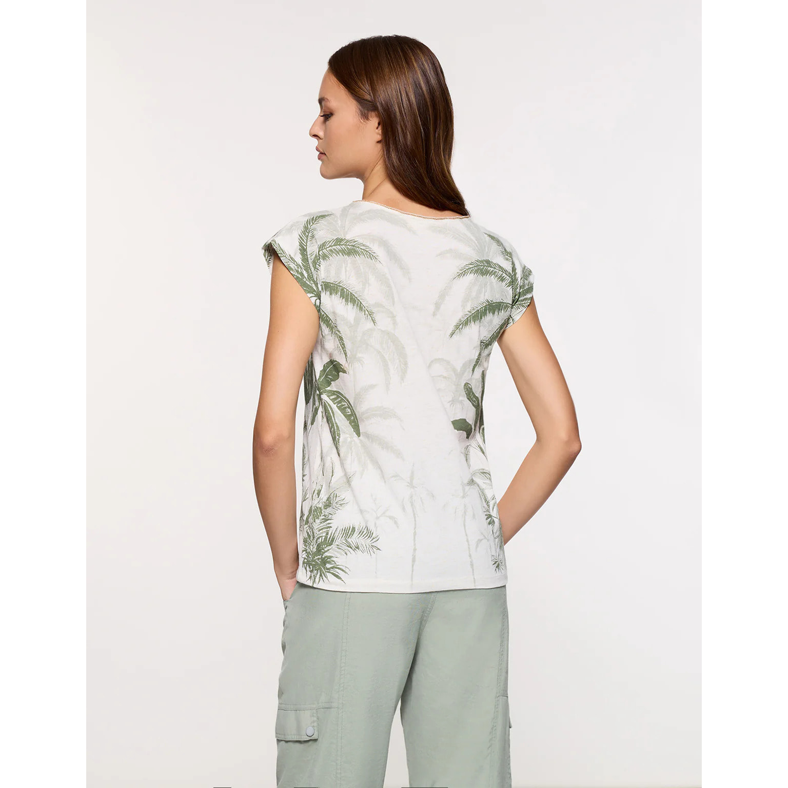 Camiseta Manga Corta Verde - Leaverna