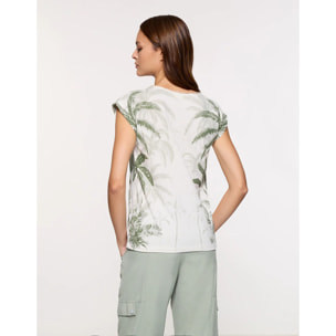 Camiseta Manga Corta Verde - Leaverna