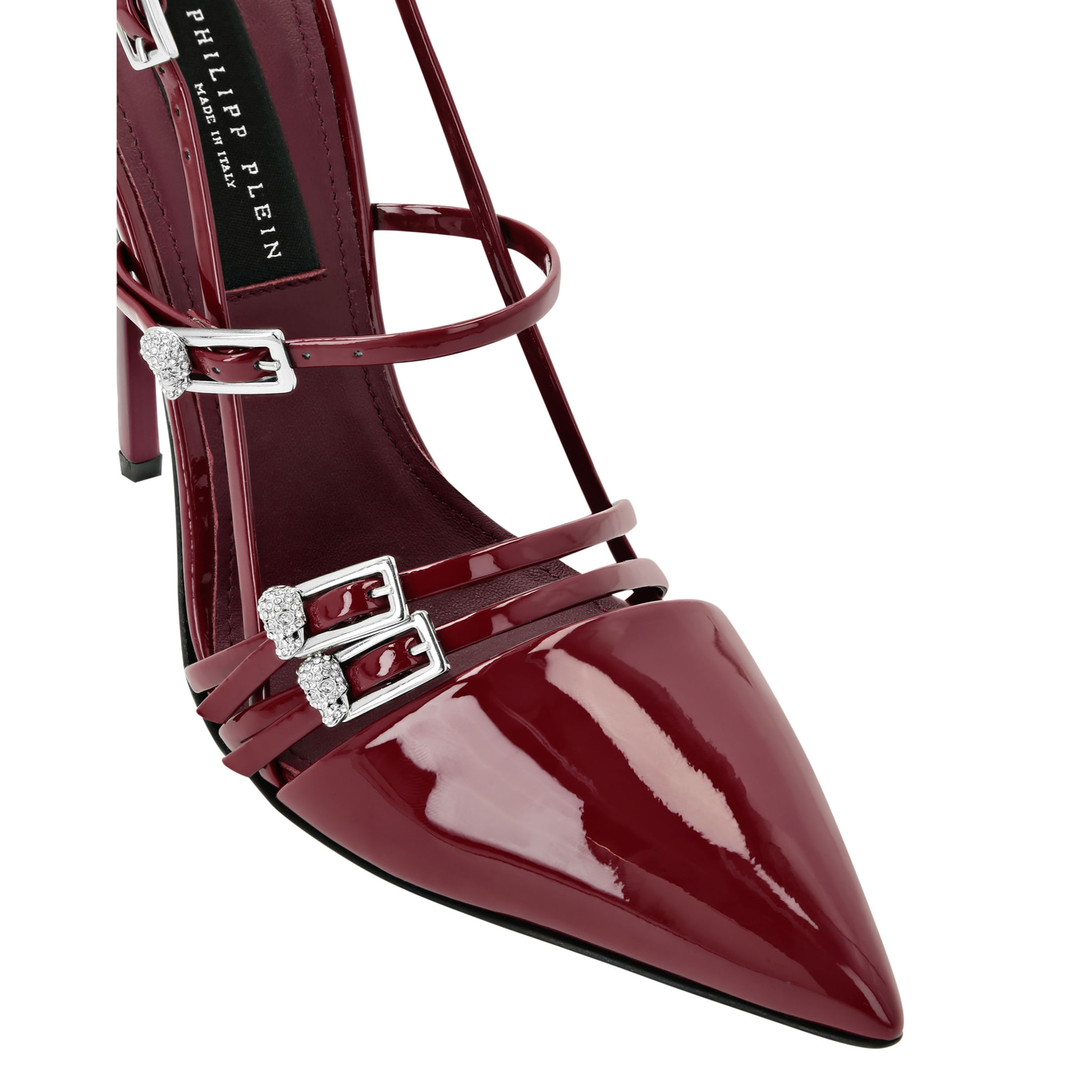 PHILIPP PLEIN Scarpe slingback SKULL