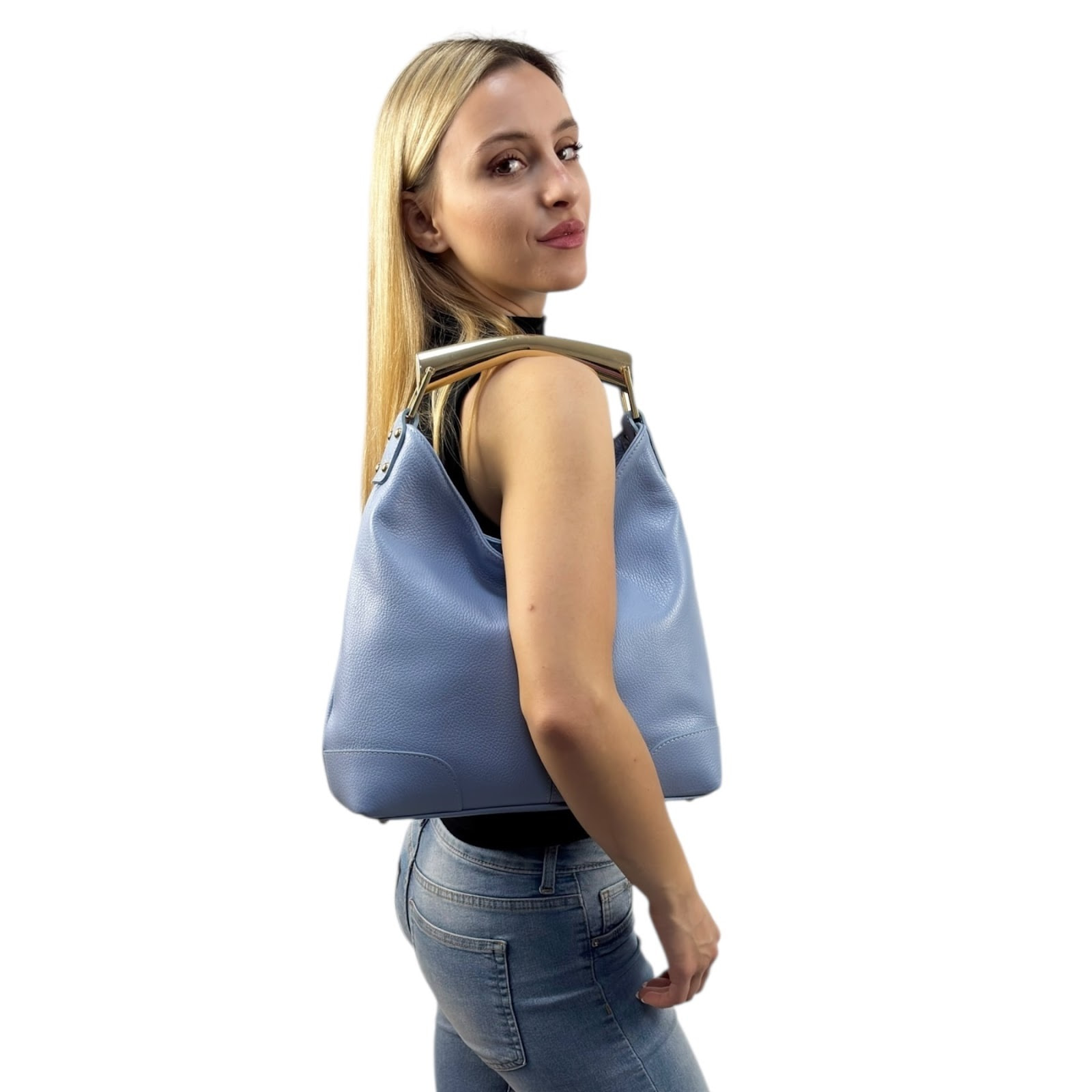 Bolso de mano Cheval Firenze Tessa Azul Cielo