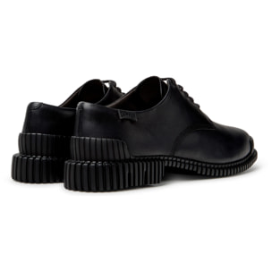 Zapatos de cordones - CAMPER Pix - Negro - Piel lisa
