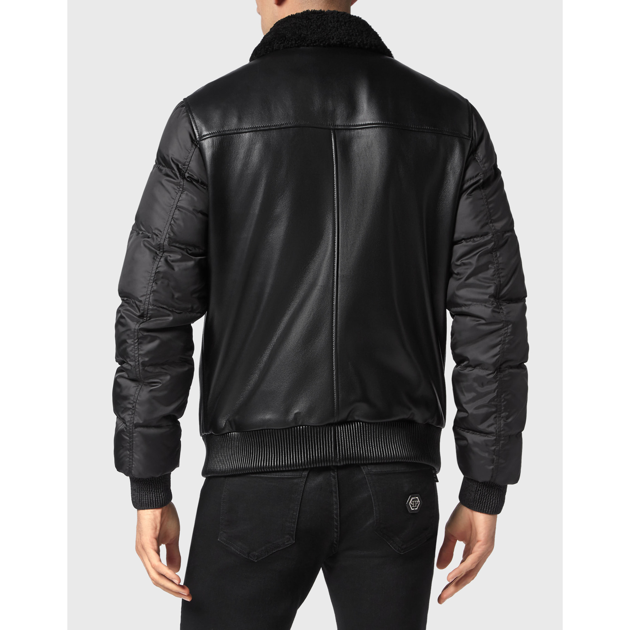 PHILIPP PLEIN Chaqueta de cuero