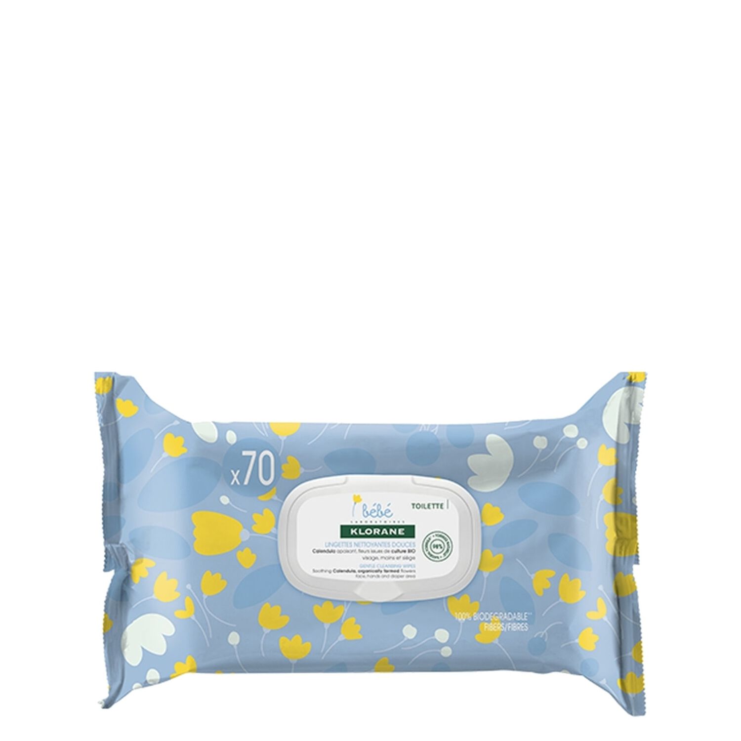 Calendula Bio Bébé - Lingettes Nettoyantes - Apaisantes