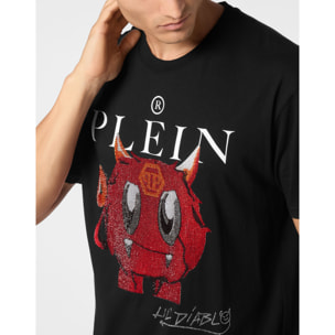 PHILIPP PLEIN T-Shirt Round Neck LIL’ MONSTERS GANG