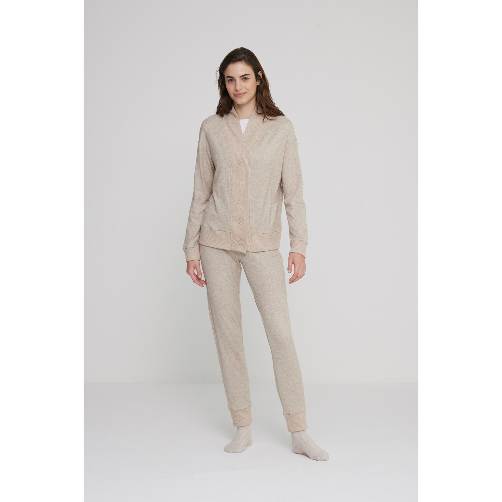 Completo loungewear donna paola in maglina Noidinotte