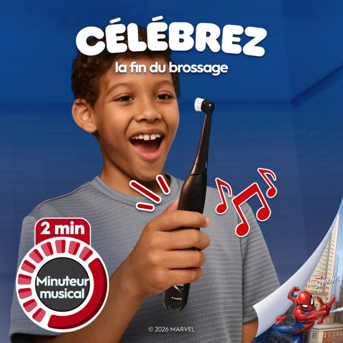 Brosse à dents électrique ORAL-B iO2 Kids Spiderman + Travel Case