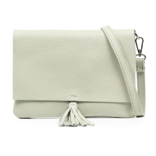 Andorno borsa a tracolla donna. Pelle autentica finitura Dollaro