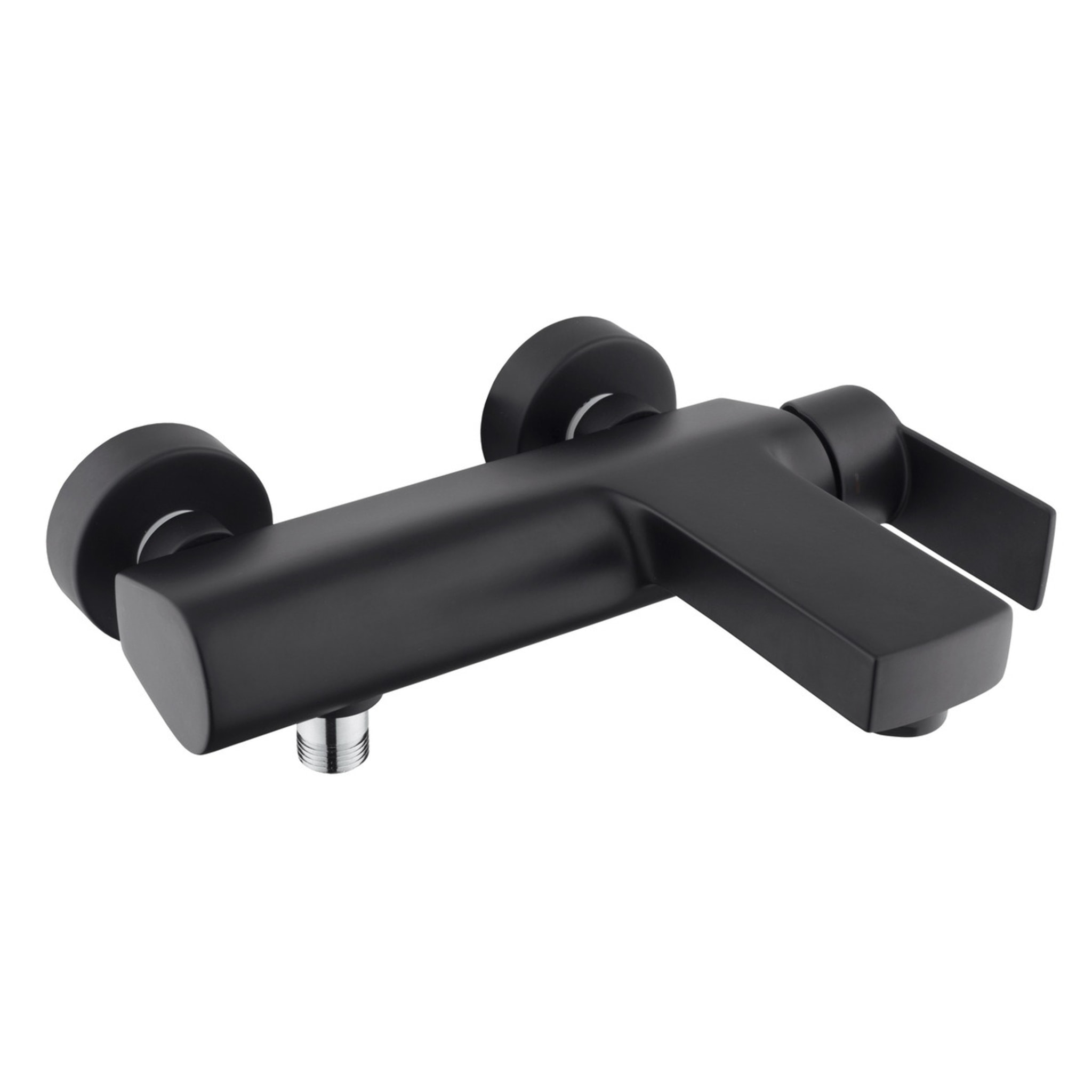 by Paffoni B-Way Mitigeur bain / douche à levier, Noir mat (SATBSBW222)