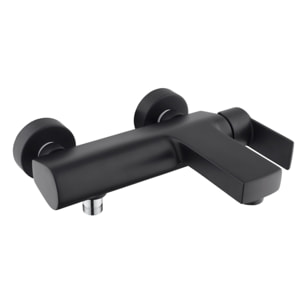 by Paffoni B-Way Mitigeur bain / douche à levier, Noir mat (SATBSBW222)