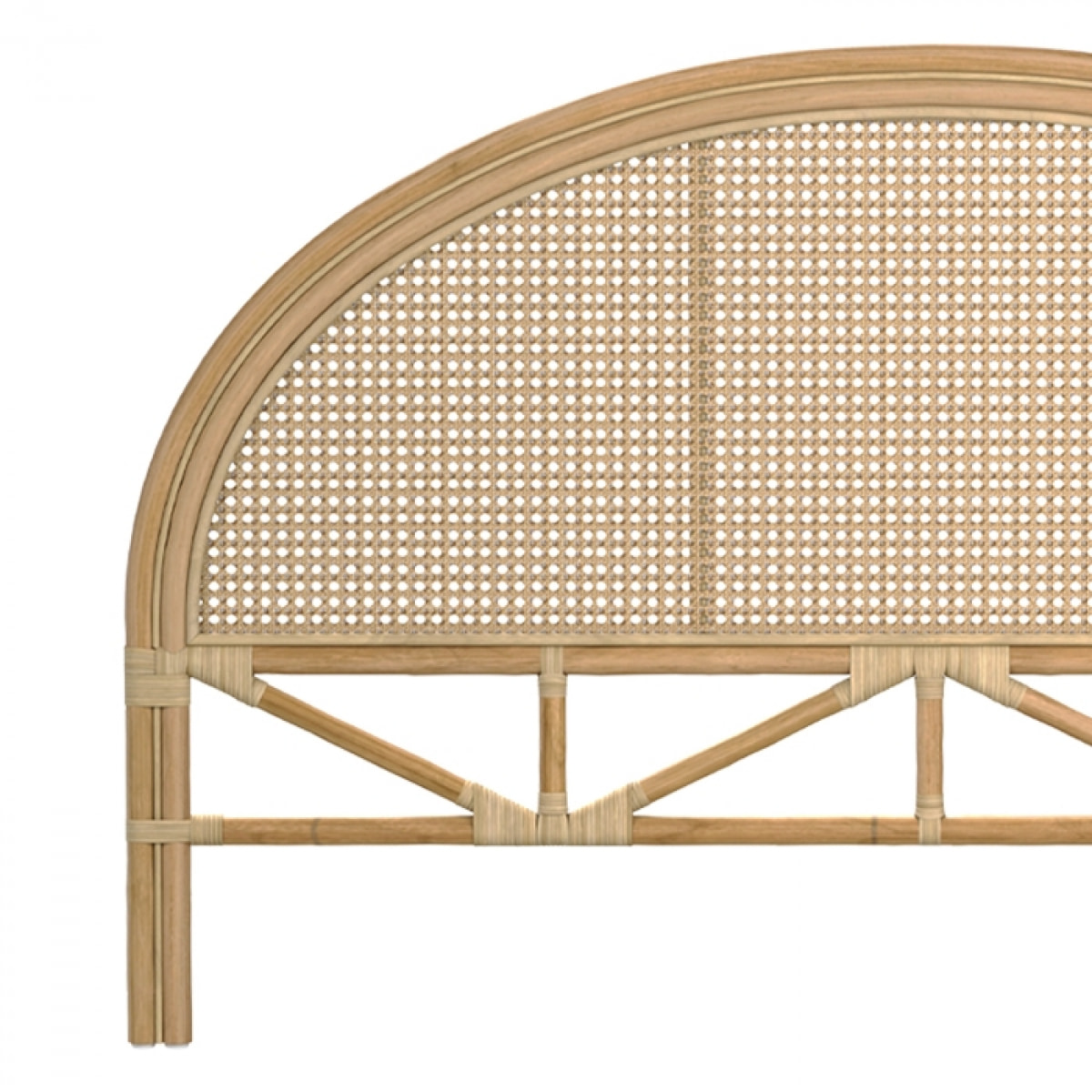 Tête de lit Madya en rotin et cannage 160 cm