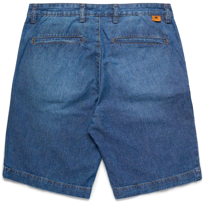 Kappa - Pantaloni Corti Uomo Blu - Chinge