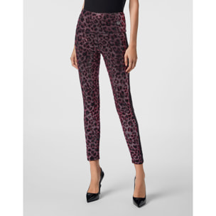 PHILIPP PLEIN Jogging Leggings Pink paradise