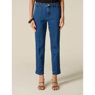 Oltre - Jeans chino - Blu