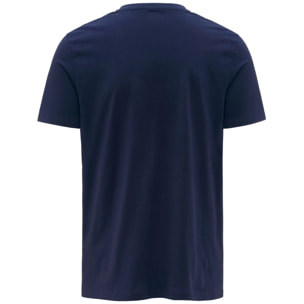 Kappa - Camisetas y tops Hombre Azul - Logo Pocket