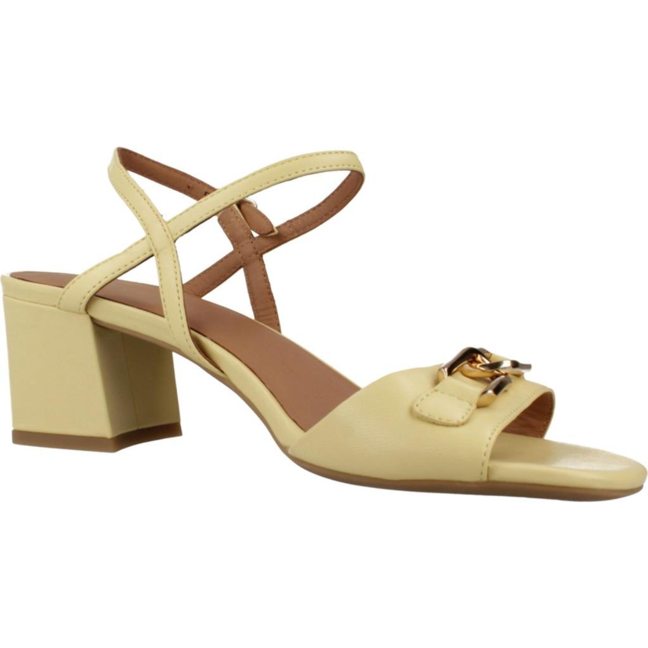 Sandalias Mujer de la marca GEOX  modelo D NEW ERAKLIA 50 AMARILLO