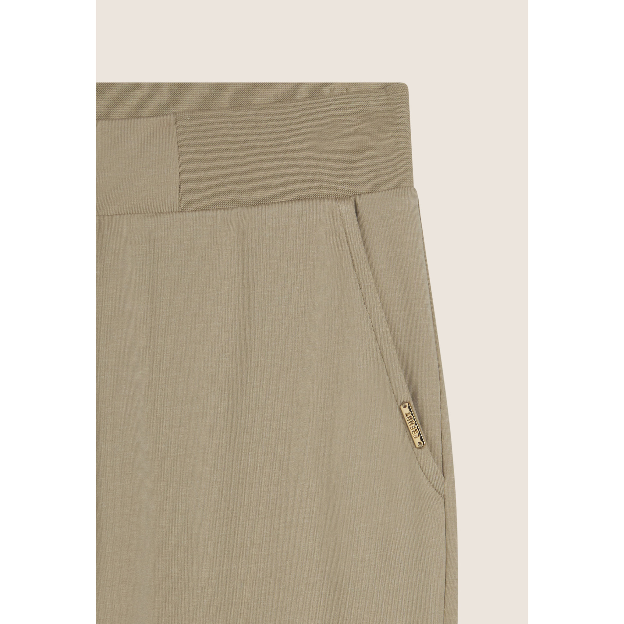 Pantaloni sportivi gamba dritta con coulisse e tasche