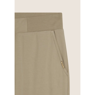 Pantaloni sportivi gamba dritta con coulisse e tasche