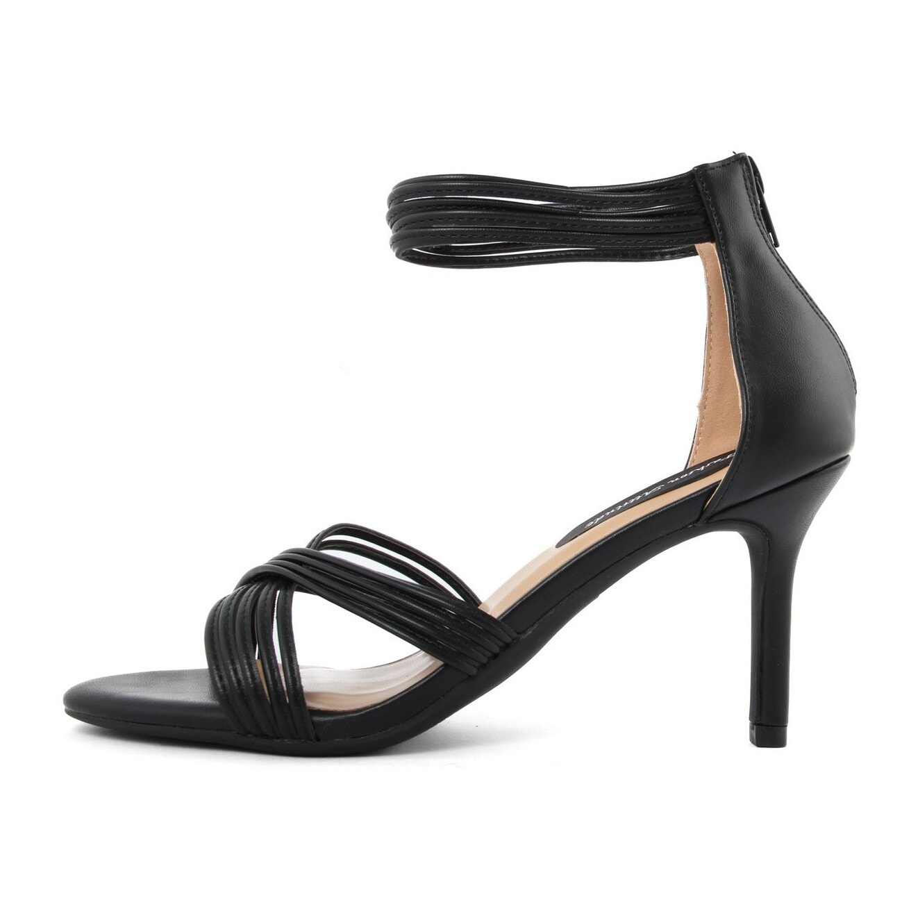 Sandali Donna colore Nero-Altezza tacco:8,5cm