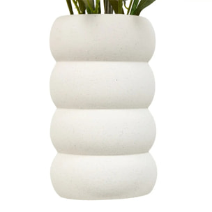 Composition florale Artificielle Uda Lavande et Eucalyptus 66 cm