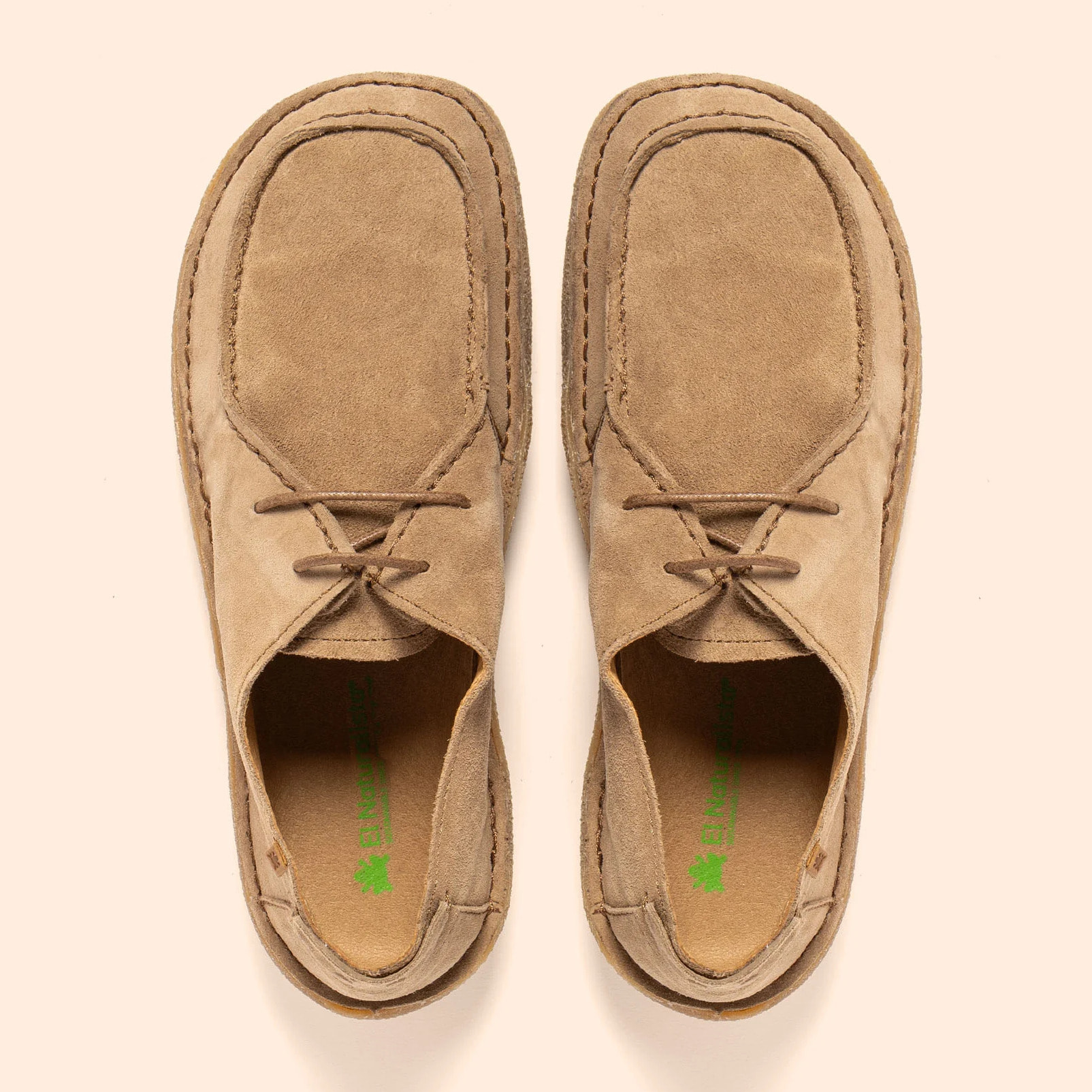 Zapatos N6065 SILK SUEDE SAHARA/ TAMI color Sahara