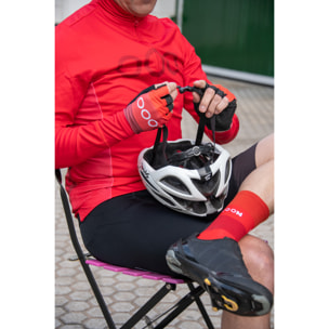 Guantes de ciclismo unisex ECOON Briancon - Rojo