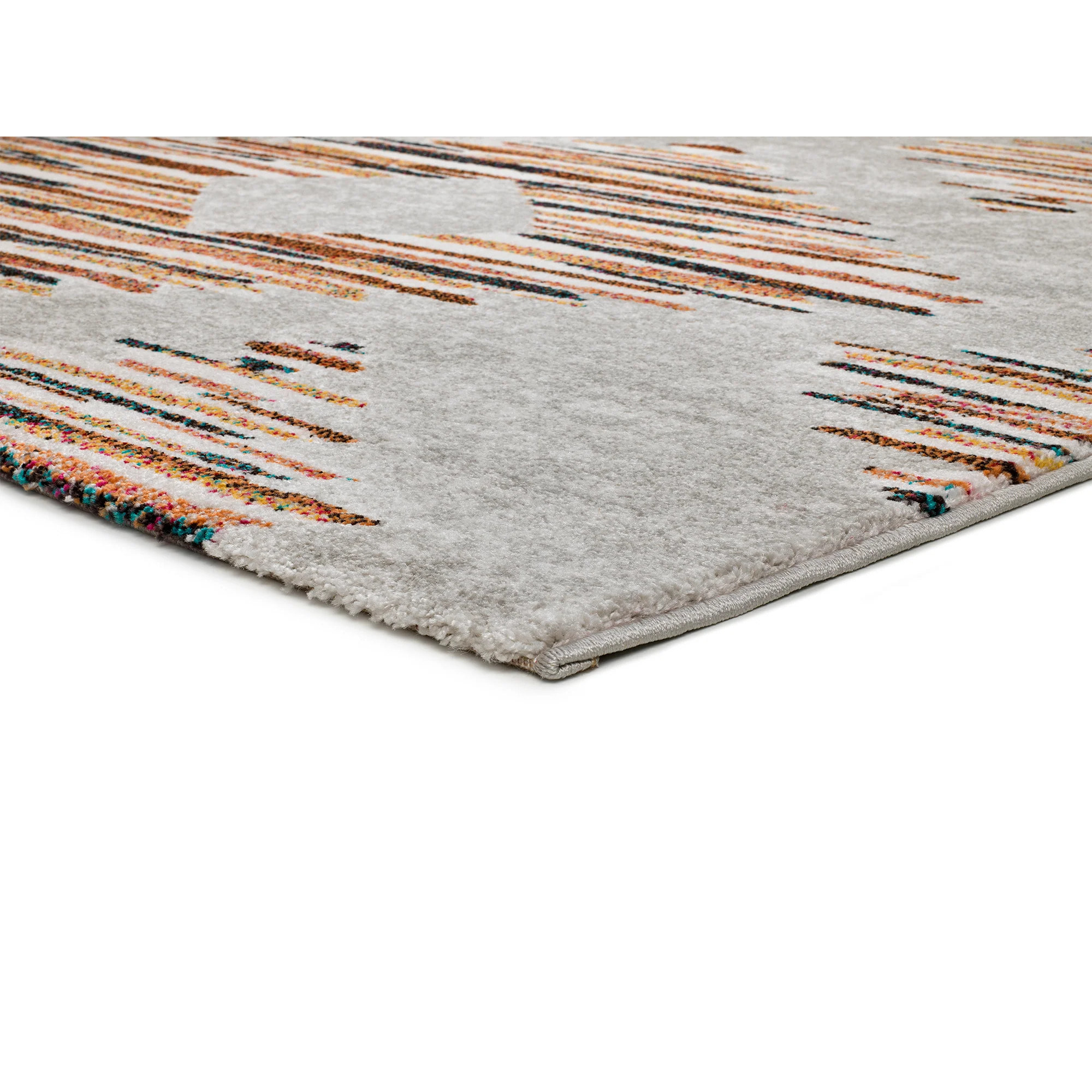 STORY Alfombra de pelo corto y estilo Ã©tnico en multicolor, varias medidas disponibles