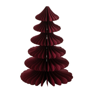 J-Line arbre papier - bordeaux - small
