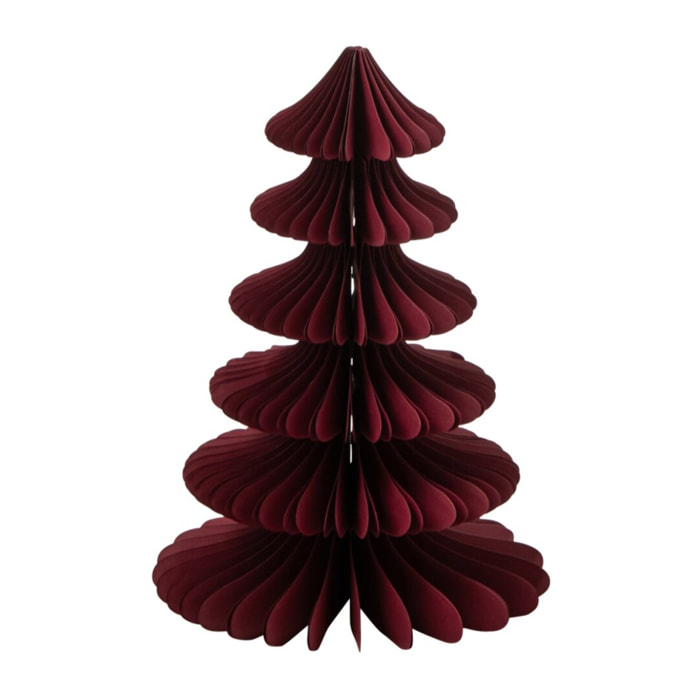 J-Line arbre papier - bordeaux - small