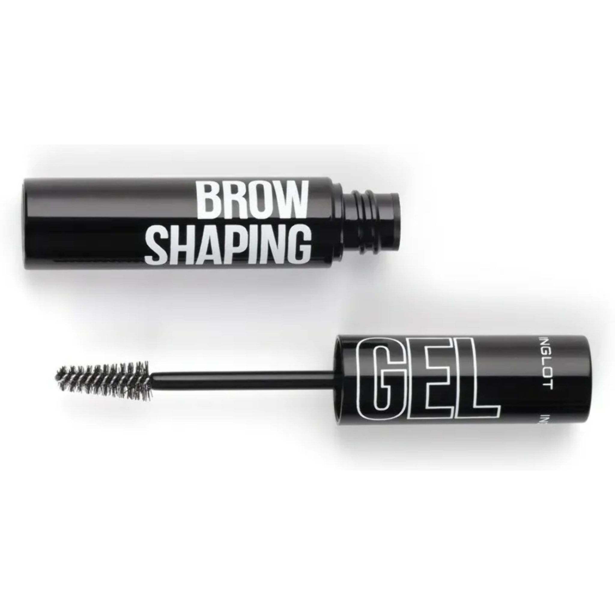 INGLOT Brow Shaping Gel, Gel fijador de cejas transparente, Da forma y fija consiguiendo un acabo natural, Waterproof. 4ml