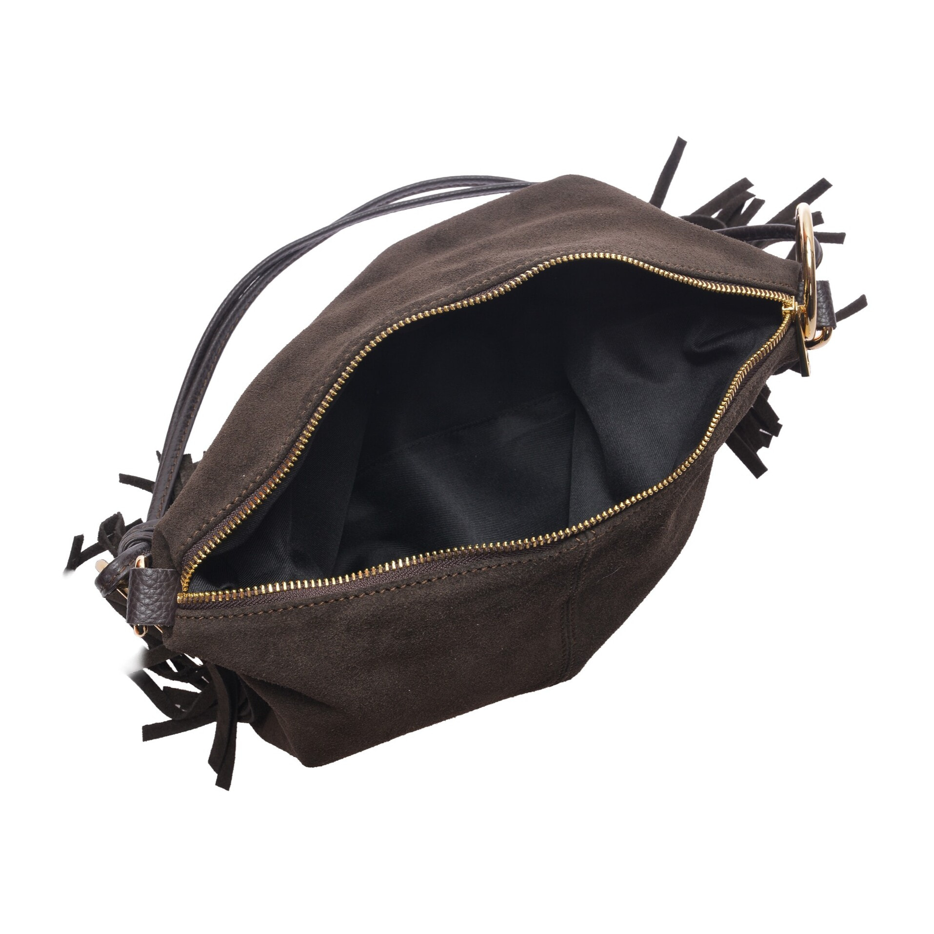 Borsa a tracolla Anna Luchini Marrone