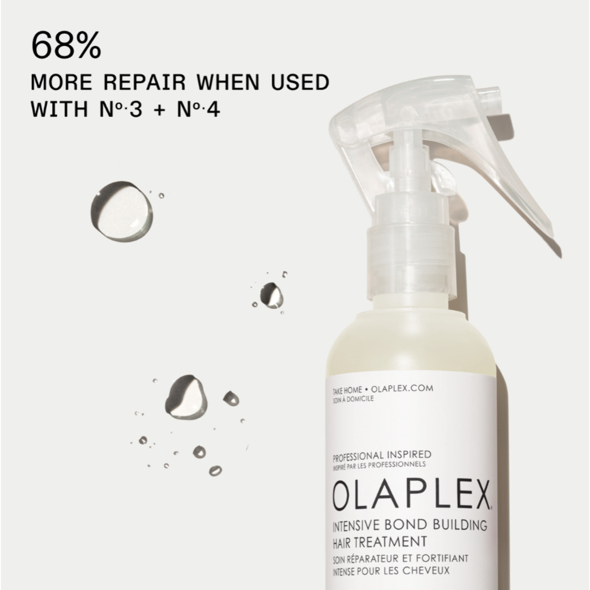 OLAPLEX Kit N°0 Intensive Bond Building Treatment + N°3 Hair Perfector + N°4 Bond Maintenance Shampoo + N°5 Bond Maintenance Conditioner