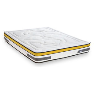 Matelas Ressorts ensachés + mémoire Aubertin - 24 cm