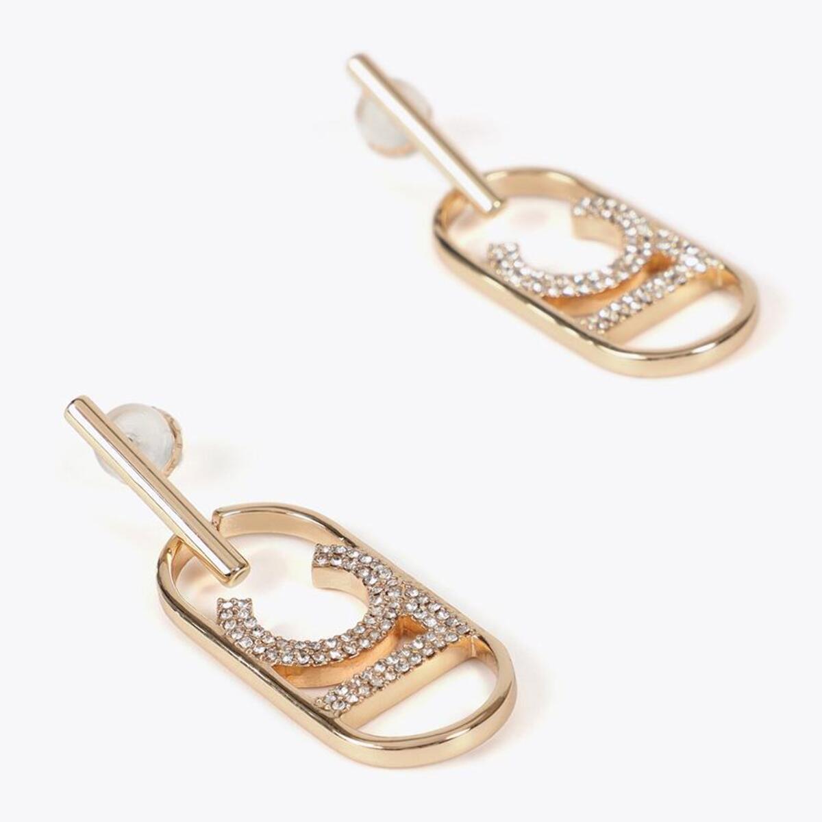 Orecchini gioiello LOGO ovale