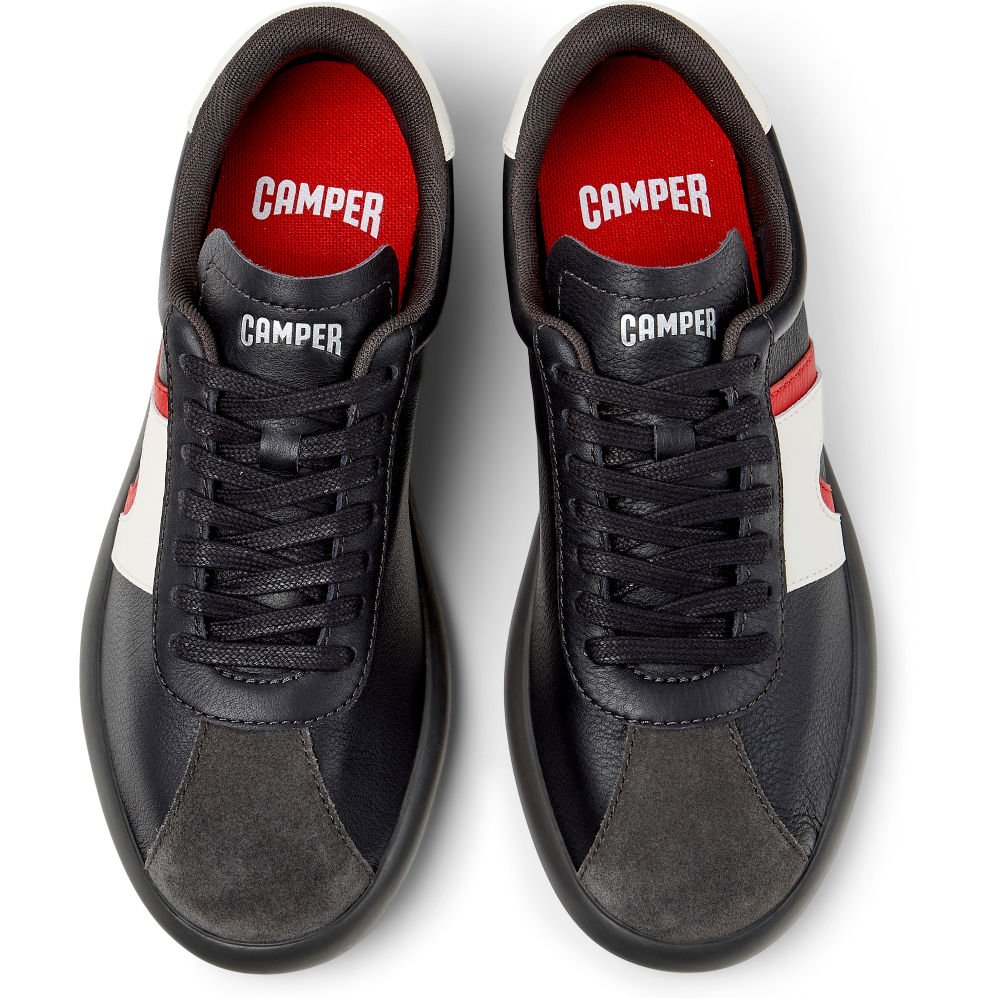 Zapatillas - CAMPER Pelotas Soller - Negro - Cuero liso