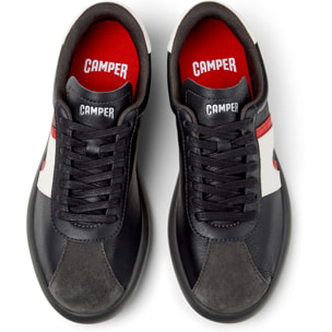 Zapatillas - CAMPER Pelotas Soller - Negro - Cuero liso