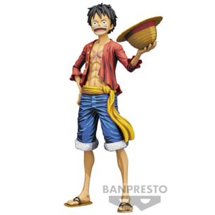 One Piece Figura D. Luffy Monkey Grandista Nero 28 cm Banpresto