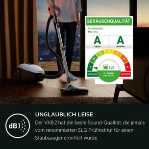 AEG Aspiradora con bolsa VX8 de 600 W y 57 dB(A) VX82-1-2MG
