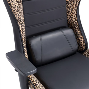 Silla gaming Gear Leopard Leopard - Negro