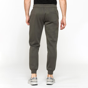 PANTALONE IN FELPA PESANTE CON ELASTICO IN VITA