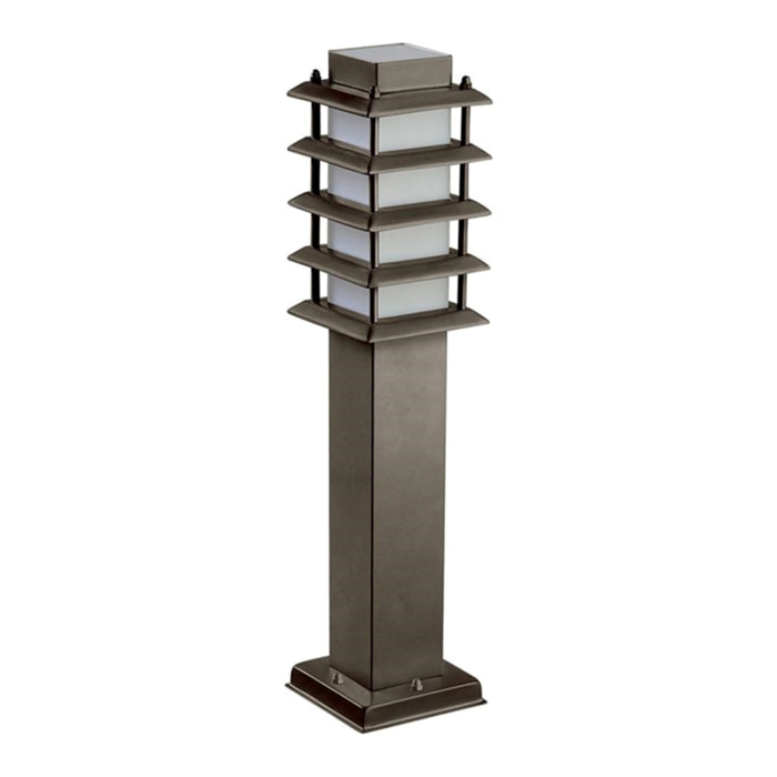 Forlight Baliza Ip55 Siljan E27 20W Marrón 1500Lm