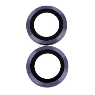 Protectores individuales de cristal templado para cámara de iPhone 16 / 16 plus.