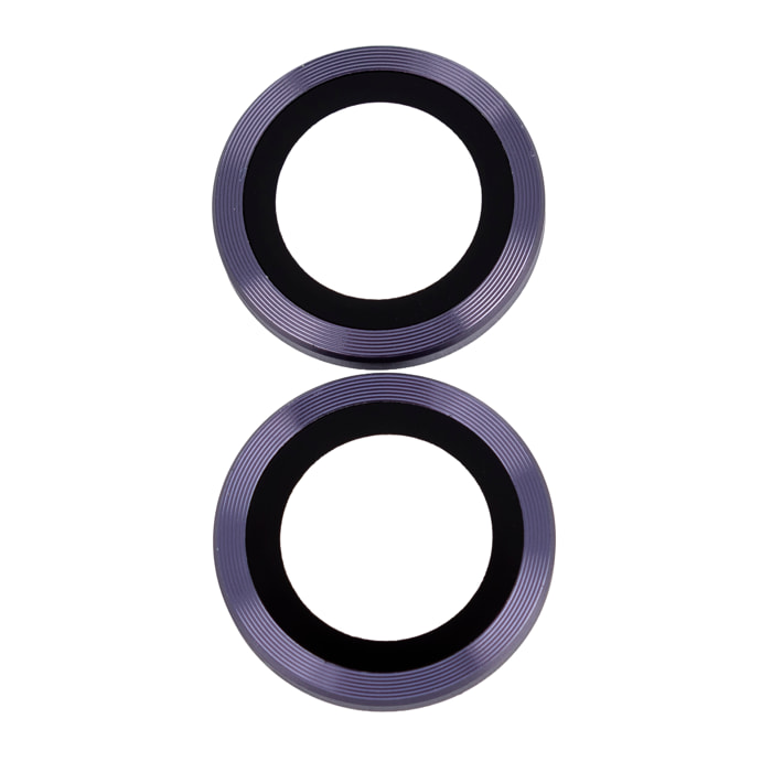 Protectores individuales de cristal templado para cámara de iPhone 16 / 16 plus.