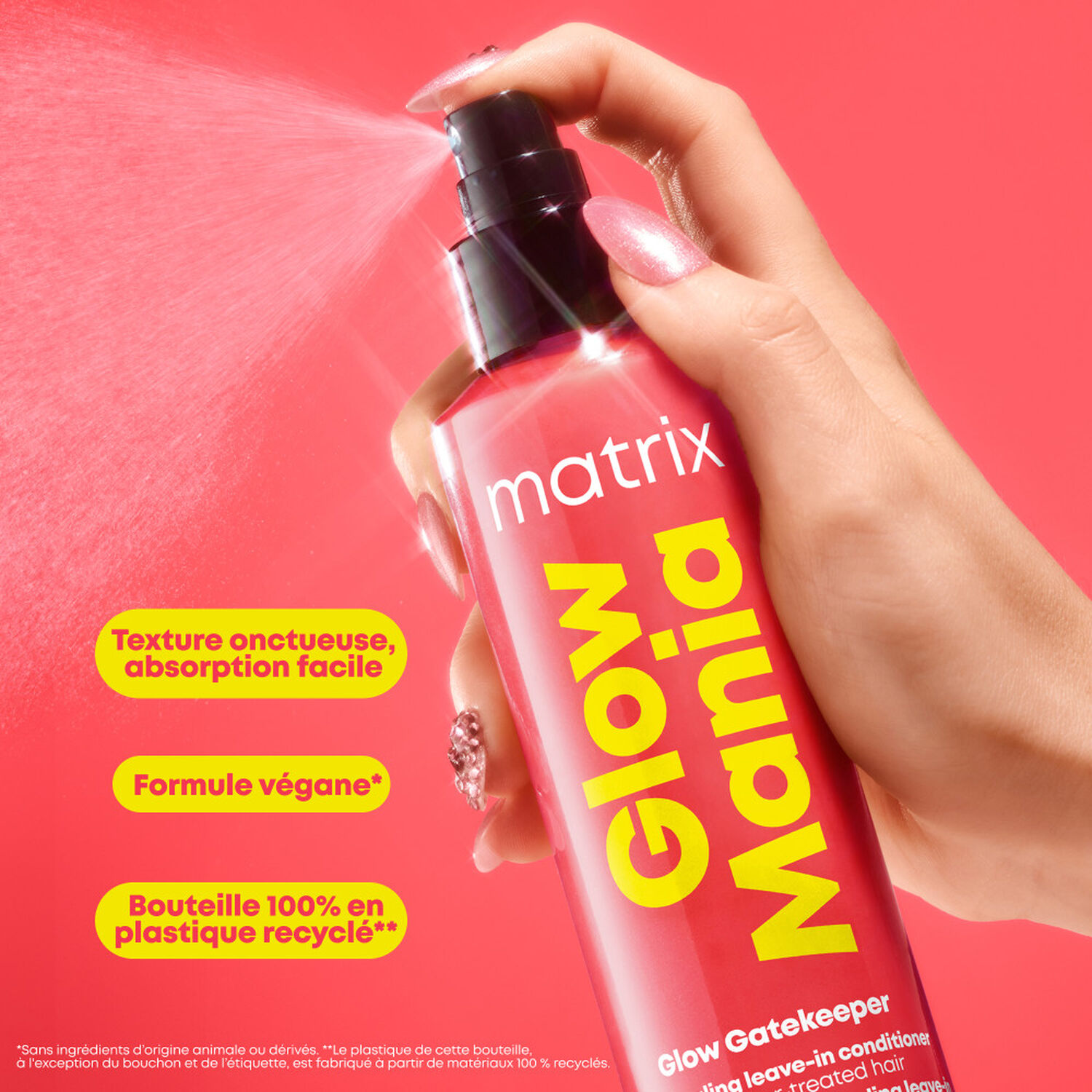 Glow Mania - Spray Revitalisant Sans Rinçage