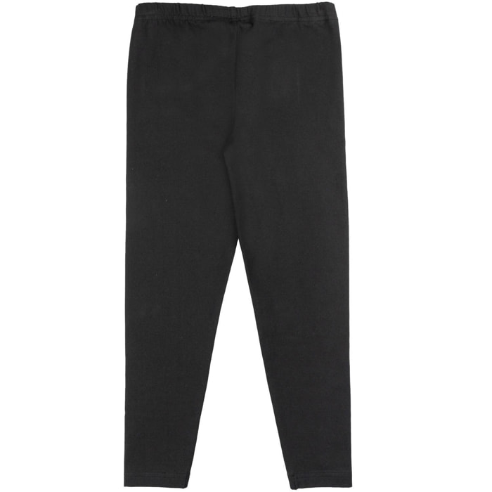 Leggings da bambina in cotone Leone Shiny