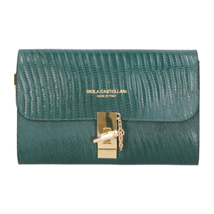 Borsa a mano da donna Made in Italy - Modello Hope - Vera pelle - 23.0 x 13.0 x 5.0 cm