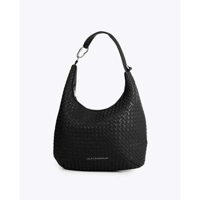 Borsa hobo intrecciata